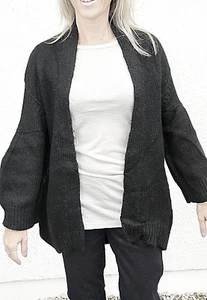 joli gros gilet mérinos extra fine noir M&F GIRBAUD Taille XS PRIX BOUTIQUE 380€ - Picture 1 of 4