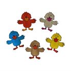 Cartoon Duck Iron on Patch Duckling Standing Bird Kids Easter 8x7.8x0.1(2.2g)