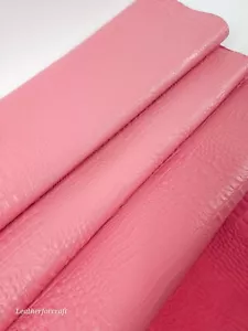 Cuero de cocodrilo glaseado rosa textura en relieve increíble relieve OZ 2018 V2 - Imagen 1 de 3