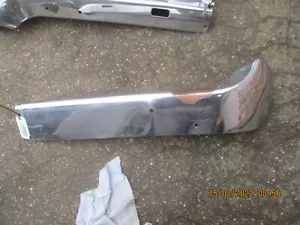 Ford Taunus P5 Chrom Stoßstange hinten rechts rear bumper right - Bild 1 von 9