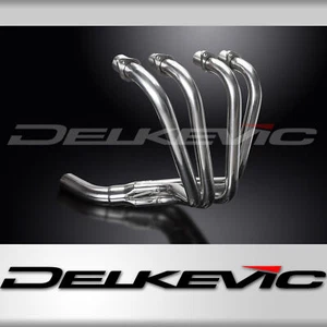 Kawasaki KZ1000 A1-A2 1977-1978 Delkevic Stainless 4-1 Exhaust Headers Downpipes - Picture 1 of 7