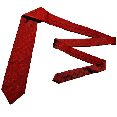 Corbata Brooks Brothers 346 para hombre a cuadros naranja 100 % seda hecha a mano en EE. UU. Foto 1 de 4