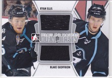 2011-12 ITG Heroes and Prospects Dual Jerseys Silver Ryan Ellis/Blake Geoffrion
