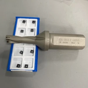 13.5mm SP-13.5-3D-C25 + SPMG050204 ZM1125 U drill bit fast drill bit and insert - Picture 1 of 9