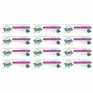 Tom's of Maine Fluoride-Free Antiplaque &amp; Whitening Toothpaste, Travel