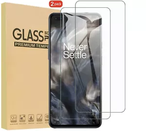 2 Pack Premium Tempered Glass Screen Protector For OnePlus Nord 2 Pack - Picture 1 of 4