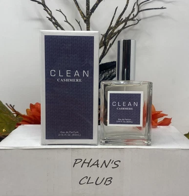 Perfume Clean Cashmere 2,14 OZ Eau de Parfum Woody Floral Musk para mujeres y hombres Foto 1 de 4