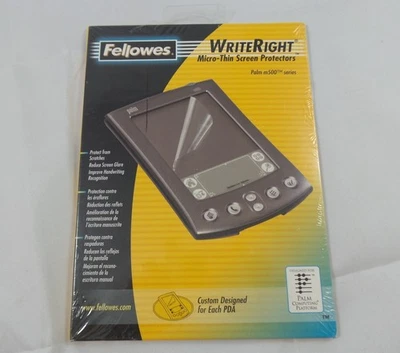 Fellowes WriteRight Micro-Thin Screen Protectors for Palm m505 (98081) - Image 1 of 2
