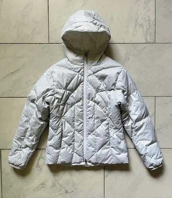 Nike ACG 3 Puffer Chaqueta Sudadera con Capucha Pequeña Blanca Para Mujer Cremallera Completa Forrada Buen Relleno Foto 1 de 4