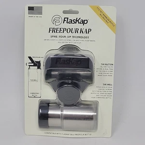 FlasKap Freepour Kap passend für Yeti Rambler 18 26 36 Unzen - NEU - Bild 1 von 5