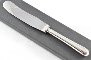 Sheffield Solid Silver Handled Butter Knife Old English Pip Pattern 1928 - Picture 1 of 6