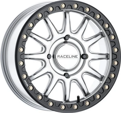 Raceline A14 Alpha Beadlock Wheel - 17x7 - 5+2 (40 mm) - 4/137 - A14SB-77037+40 - Image 1 of 4