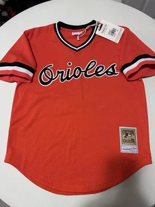 1988 Mitchell & Ness Baltimore Orioles Cal Ripken Jr BP Jersey Jersey 40 Medium - Picture 1 of 11