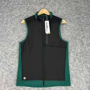 NWT Smartwool Men's Active Fleece Insulated Wind Vest Size Small Evergreen Wool - Picture 1 of 11
