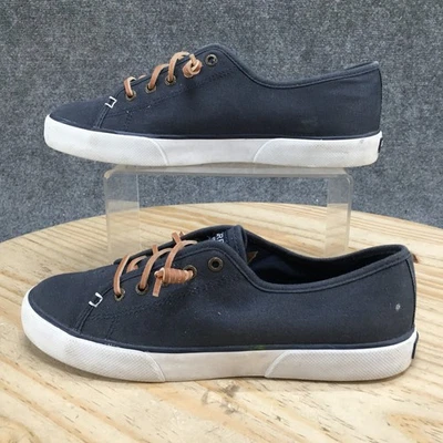 Sperry Top Sider Zapatos Mujer 9M Pier View Tenis Azul Con Cordones Informales STS95129 Foto 1 de 4