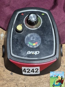 Drive Scout Movilidad Scooter Scooter Cabezal de Cultivador Negro y Rojo Probado Funcionando - Imagen 1 de 3