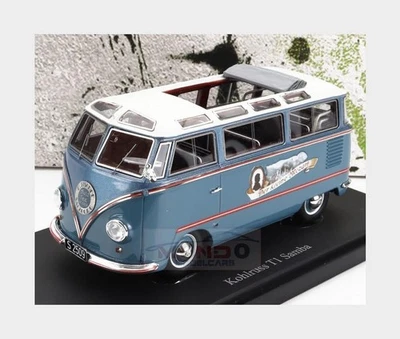 1:43 AUTOCULT Kohlruss T1 Samba Van Der Klein Mozart Austria 1955 azul ATC08020 Foto 1 de 2