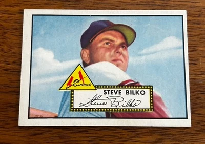 1952 Topps Baseball Semi-High # #287 Steve Bilko EX - Image 1 of 2