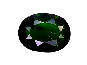 PIEDRAS PRECIOSAS OVALADAS TURMALINA CROMO NATURAL VERDE 1.175 CTS - Imagen 1 de 3