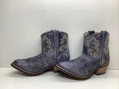 WOMENS LAREDO COWBOY BLUEISH SHORT BOOTS SIZE 7.5 M - Image 1 of 4