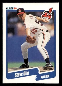 1990 Fleer Baseball #499 Steve Olin Cleveland Indians - Picture 1 of 2