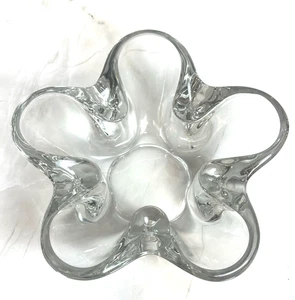 Tiffin Dekoschale klar Kristall Twilight Blume - Bild 1 von 14
