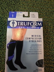 Medias de compresión médicas Truform - pequeñas negras 20-30 mmHg - Imagen 1 de 3