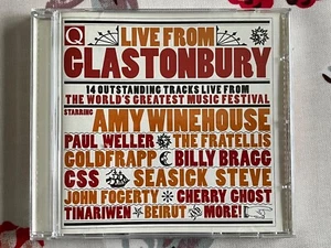 Live from Glastonbury - Q CD, Amy Winehouse, Paul Weller, Billy Bragg & more - Picture 1 of 4