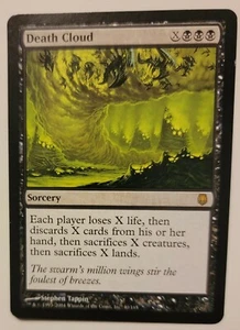 Mtg Death Cloud Darksteel NM Black Rare Sorcery - Picture 1 of 2