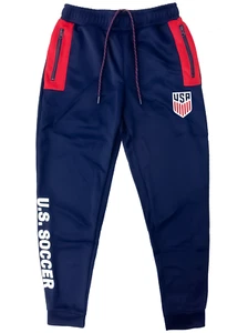 Official Icon Sports USMNT Navy Joggers - Licensed U.S. Soccer Sweatpants - Picture 1 of 3