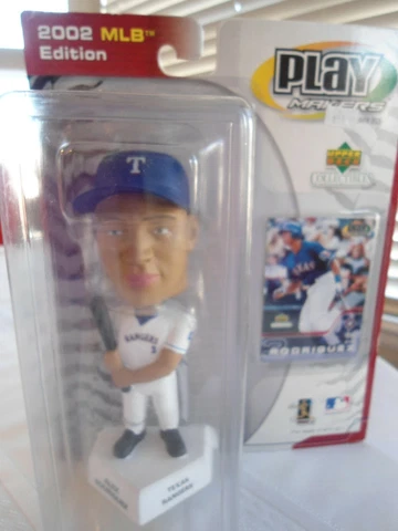 2002 Alex Rodriguez Play Makers Upper Deck Bobble head Cover