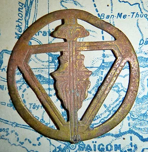 Cao Dai Sect - Beret Badge - WWII through 1950's - Vietnam, Indochina War, M.722 - Picture 1 of 4
