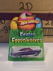 Hot Wheels EASTER EGGSCLUSIVES 63 1963  Chevy Impala Lowrider Purple 2009 - Picture 1 of 5