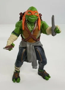 2014 Playmates MICHAELANGELO 10" Action Figure TMNT Mutant Ninja Turtles  - Picture 1 of 8