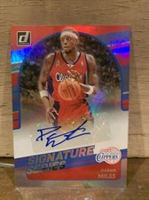 2020-21 Panini Donruss Signature Series Darius Miles #SG-DML Auto