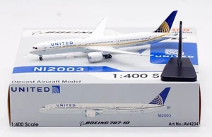 Aviation 1:400 United Airlines Boeing B787-10 Diecast Flugzeug Jet Modell N12003 - Bild 1 von 18