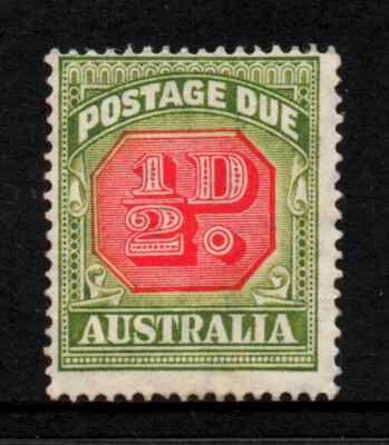 MNH 1/2d  " POSTAGE DUE - WMK CROWN OVER CofA " AUSTRALIA 1938 - Image 1 of 2