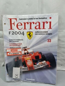 FERRARI F2004 SCALA 1/8 KYOSHO RADIOCOMANDATA USCITA N°33 DEAGOSTINI - Foto 1 di 1