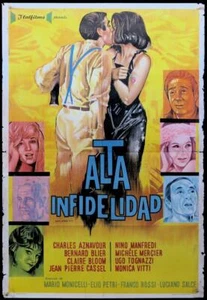 F108 HIGH INFIDELITY Argentinean movie poster '64 Italian comedy - Picture 1 of 2
