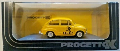 PROGETTO K 1:43 DIE CAST METAL - AUTO FIAT 600 D BERLINA "BRILL" (1960) PK 153 - Immagine 1 di 2
