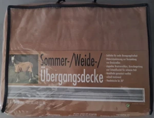 Pferde Sommer -, Weide- Übergangsdecke fürs Pferd, Reitsport, Reiter - Bild 1 von 6