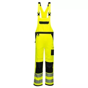 Portwest PW344 PW3 Hi Vis Bib & Brace Kniepolster Taschen Overall Gelb Medium - Bild 1 von 3