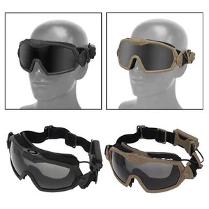Anti-Impact Goggles Women Men Hunting Shooting Anti-Fog Game Goggle - Picture 1 of 25