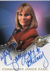 Star Trek Cinema 2000 Autograph Card A7 Grace Lee Whitney as Janice Rand Auto - Picture 1 of 1