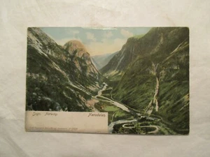 Sogn Norway Naerodalen 1909 Postcard - Picture 1 of 2