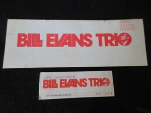 Bill Evans 1973 Japan Tour Buch mit Konzertkarte Stub Jazz Klavier Programm Gomez - Bild 1 von 12