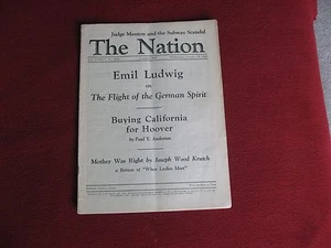 1932 Nation, Upcoming Election, Germany, Slatin Pasha, Rorty, William Faulkner - Picture 1 of 2