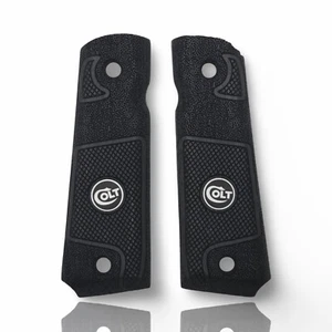 Empuñaduras Zib serie madera empuñaduras de pistola para Colt 1911, logotipo medallón de metal - Imagen 1 de 6