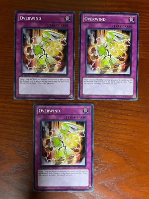 YuGiOh Overwind GENF-EN067 1st Ed SINGLE USED EXC CONDITION SEE PHOTOS - Image 1 of 4