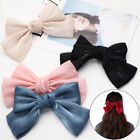Hairdressing Barrettes Floral Hair Accessories Big Bow Hairpin Bow Hair Clips